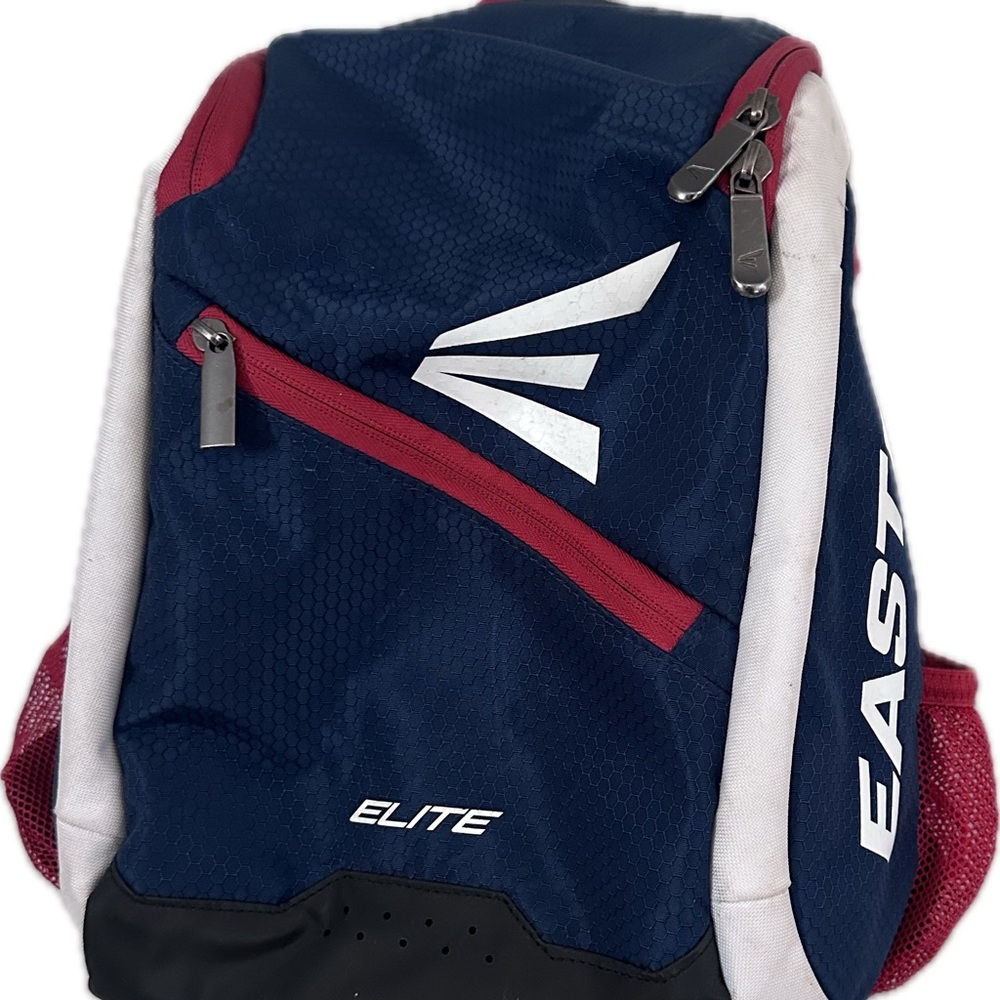 Easton baseball Kids Backpack in Navy and Red